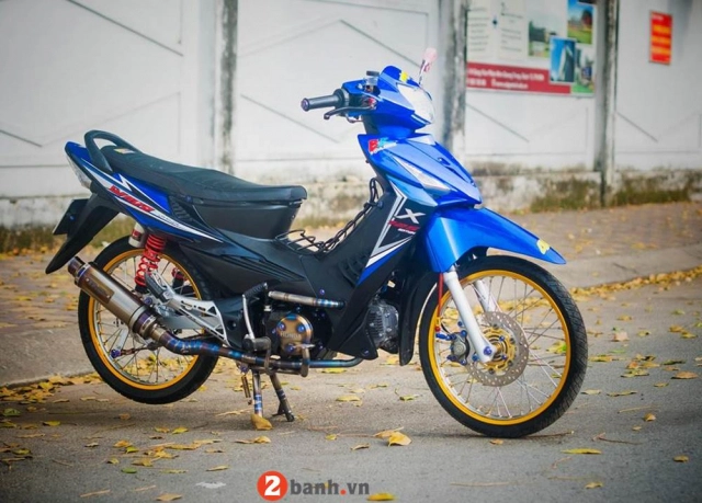 Honda wave độ dàn chân titan ngầu ngoài sức tưởng tượng - 12