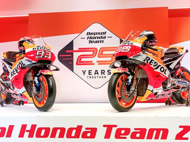 Jorge lorenzo 99 và marquez 93 chính thức chung mái nhà honda repsol ở mùa giải motogp 2019 - 3