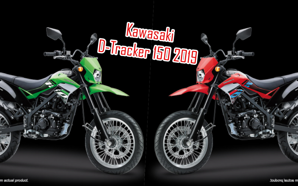 Kawasaki d-tracker 150 2019 với sắc màu mới có giá 53 triệu đồng - 1