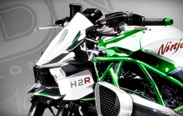 Kawasaki h2n concept lộ diện hình ảnh thiết kế dựa trên cơ sở ninja h2r - 3