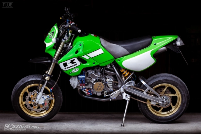 Kawasaki ksr 110 đô quai vât xanh vơi đôi chân không lô đây kinh di - 13