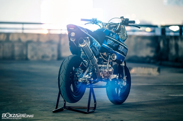 Kawasaki ksr - chú minibike thần thánh với bản độ đầy sức quyến rũ - 1