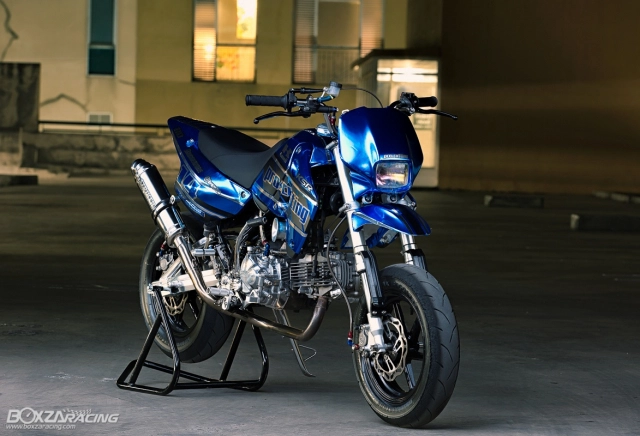 Kawasaki ksr - chú minibike thần thánh với bản độ đầy sức quyến rũ - 20