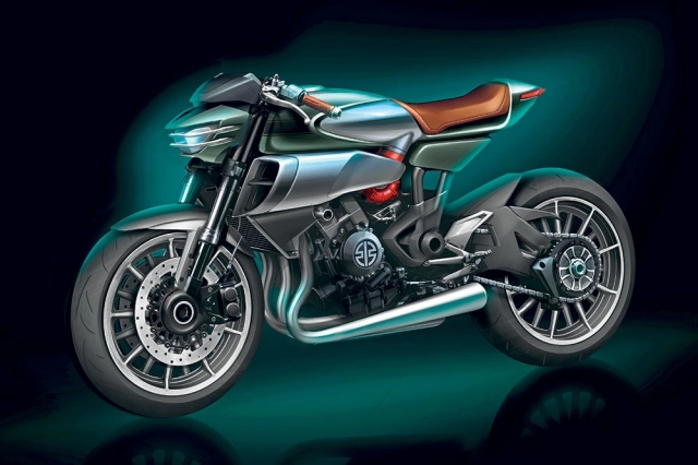 Kawasaki new mach trang bị động cơ siêu nạp 650cc lộ diện thiết kế - 5
