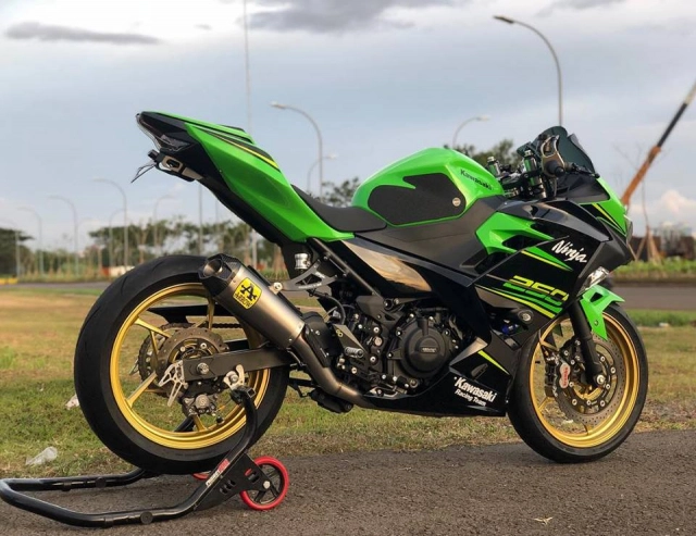 Kawasaki ninja 250 độ nổi bật với nhiều thay đổi khá lôi cuốn - 13