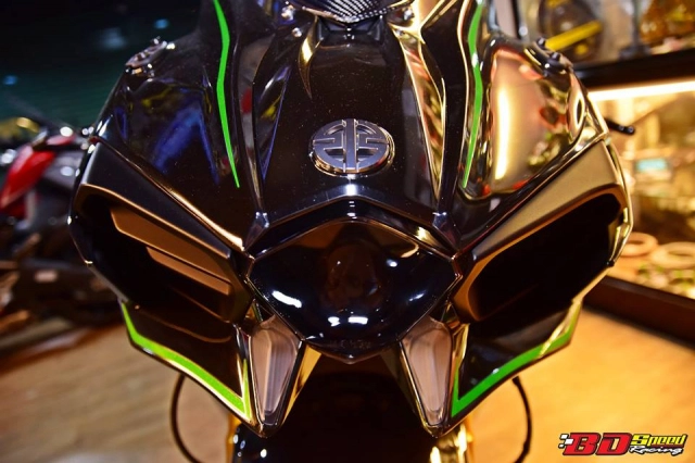 Kawasaki ninja h2 vẻ đẹp khởi tạo từ siêu phẩm superbike - 1