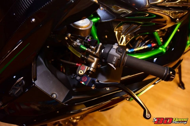 Kawasaki ninja h2 vẻ đẹp khởi tạo từ siêu phẩm superbike - 7