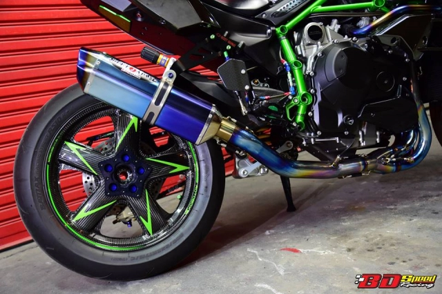 Kawasaki ninja h2 vẻ đẹp khởi tạo từ siêu phẩm superbike - 16
