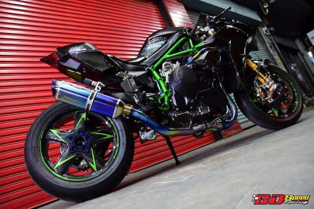 Kawasaki ninja h2 vẻ đẹp khởi tạo từ siêu phẩm superbike - 18
