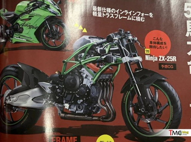 Kawasaki ninja zx-25r động cơ 4 xy-lanh 250cc được tiết lộ giá bán tại thái lan - 4