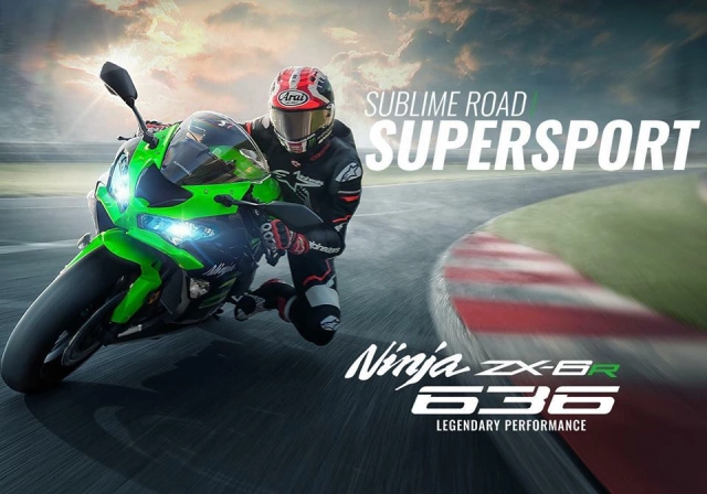 Kawasaki ninja zx-6r 2019 chính thức lộ diện với thay đổi về thiết kế - 1