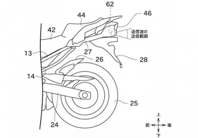 Kawasaki tiết lộ bảng thiết kế hệ thống cảm biến dành cho phanh tự động - 4