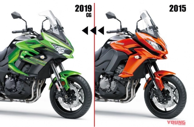 Kawasaki versys 1000 2019 mang thiết kế và hệ thống treo hoàn toàn mới - 3
