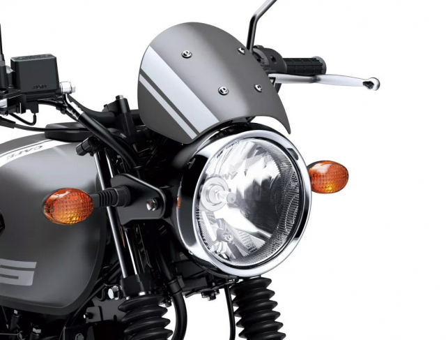 Kawasaki w175 cafe 2019 chính thức ra mắt với thiết kế đậm chất retro - 4