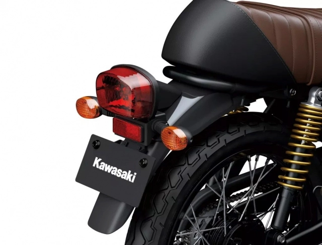 Kawasaki w175 cafe 2019 chính thức ra mắt với thiết kế đậm chất retro - 6