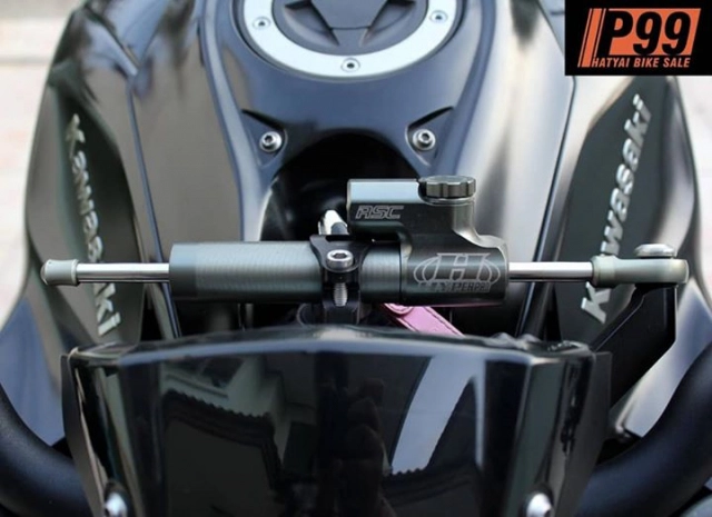 Kawasaki z1000 độ đậm chất racing với diện mạo full black - 9