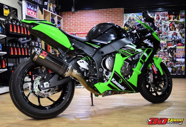 Kawasaki zx-10r độ đơn giản đầy tinh tế với dàn chân aluminim kịch độc - 1