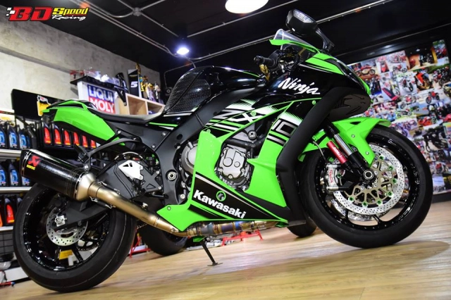 Kawasaki zx-10r độ đơn giản đầy tinh tế với dàn chân aluminim kịch độc - 3