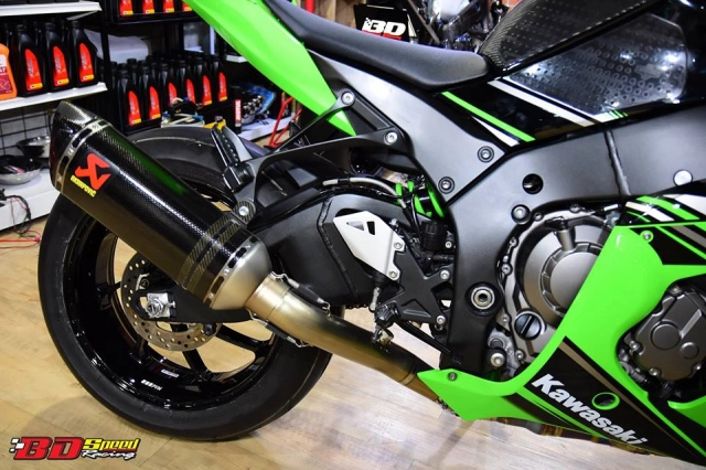 Kawasaki zx-10r độ đơn giản đầy tinh tế với dàn chân aluminim kịch độc - 7