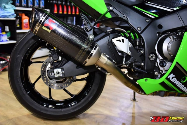 Kawasaki zx-10r độ đơn giản đầy tinh tế với dàn chân aluminim kịch độc - 9