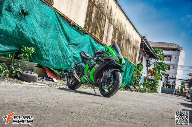 Kawasaki zx-10r độ hung bạo với trang bị winglet puig đầu tiên ở phiên bản đường phố - 11