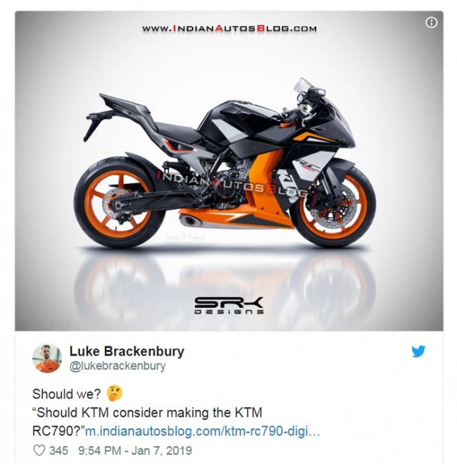 Ktm rc790 liệu có được nhà sản xuất áo phát triển như dự kiến - 3