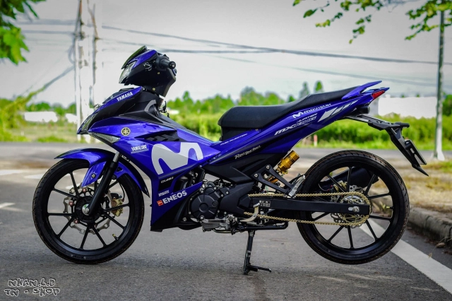 Lặng nhìn exciter 150 2019 độ phiên bản movistar đẹp ngất ngây từ biker việt - 3