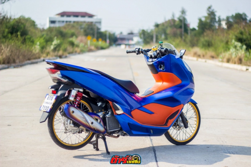 Lặng nhìn pcx 150 độ mang nét đẹp huyền bí của biker thái lan - 9