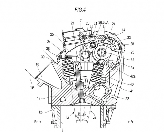 Lộ diện bảng vẽ động cơ sohc thiết kế như dohc hoàn toàn mới của suzuki - 3