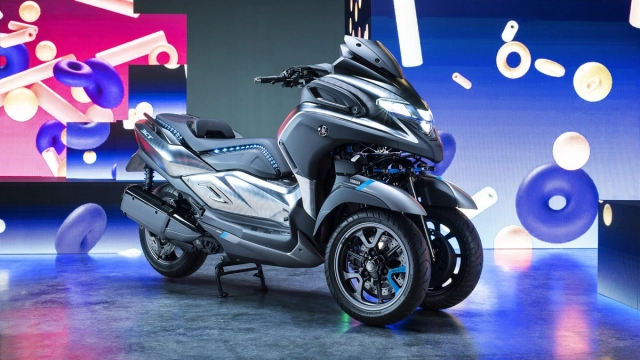 Lộ diện yamaha 3ct - xe tay ga ba bánh 300cc dự kiến sẽ ra mắt trong năm 2019 - 1