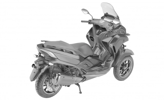 Lộ diện yamaha 3ct - xe tay ga ba bánh 300cc dự kiến sẽ ra mắt trong năm 2019 - 5