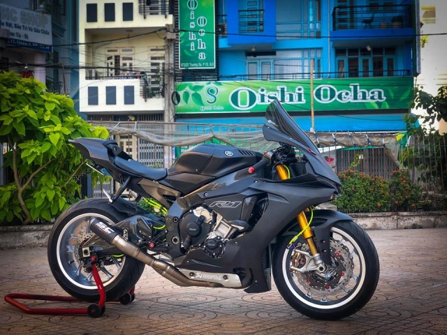 Mãn nhãn với siêu phẩm yamaha r1 miền tây sông nước dọn phong cách chạy track - 24