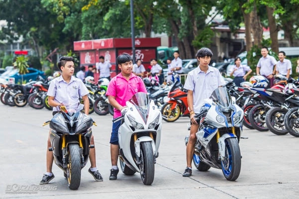 Moto pkl chỉ là dòng xe bình thường của nhóm học sinh trung học tại thailand - 9