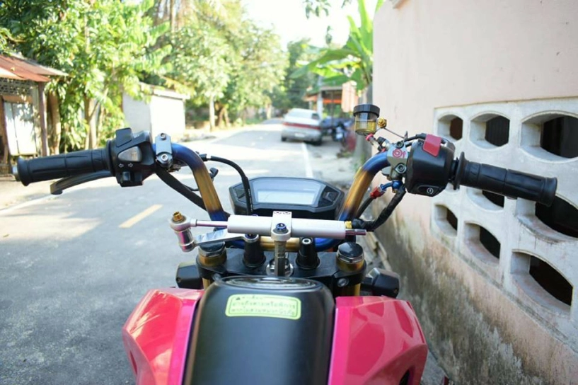 Msx 125 độ - báo hồng đáng yêu với đôi chân gợi cảm của biker thailand - 3
