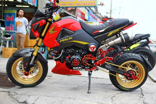 Msx 125 đô hê thông ông xa lây y tương tư ducati gây thich thu cho ngươi xem - 3