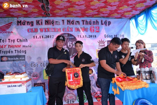 Mừng kỉ niệm 1 năm thành lập clb winner cần đước 62 - 10