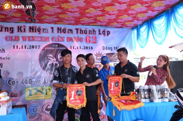 Mừng kỉ niệm 1 năm thành lập clb winner cần đước 62 - 11