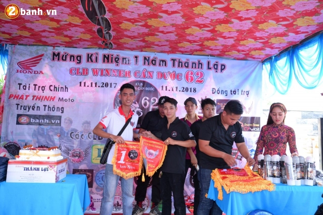 Mừng kỉ niệm 1 năm thành lập clb winner cần đước 62 - 13