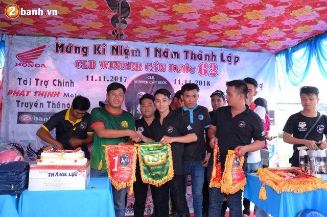 Mừng kỉ niệm 1 năm thành lập clb winner cần đước 62 - 15