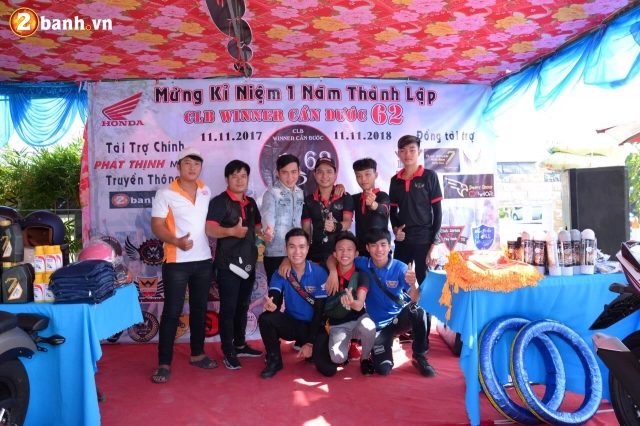 Mừng kỉ niệm 1 năm thành lập clb winner cần đước 62 - 17