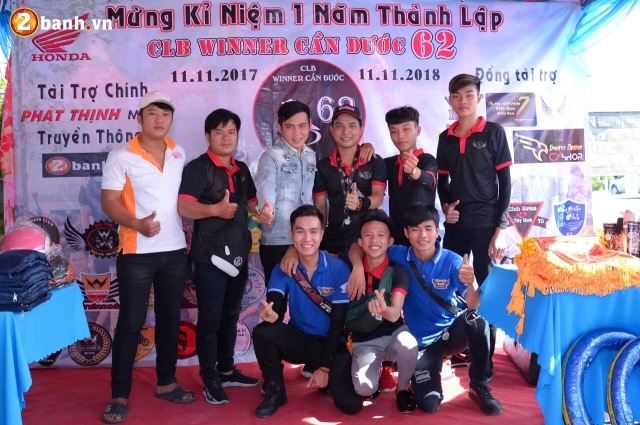 Mừng kỉ niệm 1 năm thành lập clb winner cần đước 62 - 19