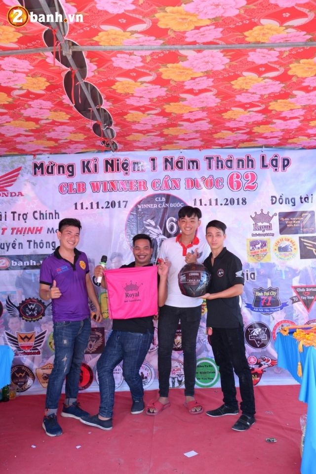 Mừng kỉ niệm 1 năm thành lập clb winner cần đước 62 - 23