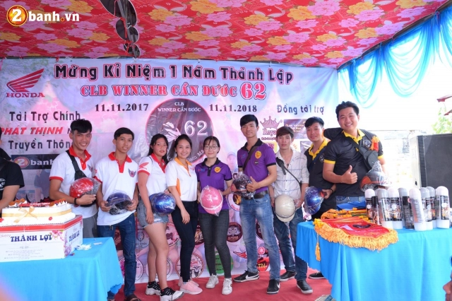 Mừng kỉ niệm 1 năm thành lập clb winner cần đước 62 - 24