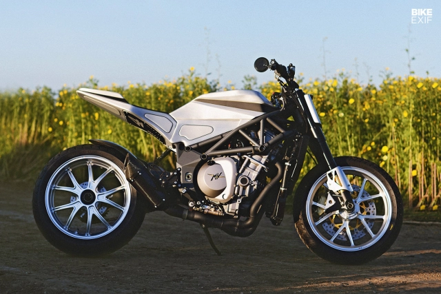 Mv agusta f4 1000 senna độ theo ý tưởng concept tracker đầy lôi cuốn - 6