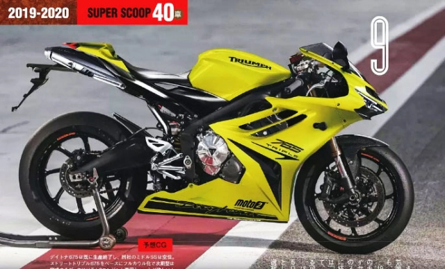 New triumph daytona 765 được cập nhật thông số kỹ thuật dưới dạng thương mại - 1