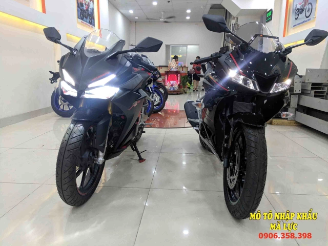 Ngoại hình honda cbr250rr và r15 v3 khi đứng cạnh nhau - 6