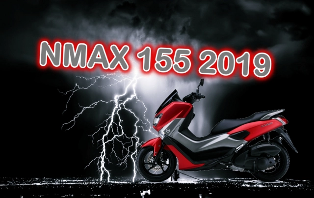 Nmax 155 2019 với sắc màu matte red đầy quý phái - 1