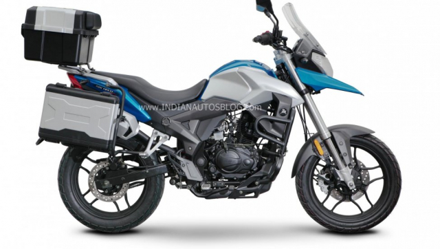 Romet adv 125 fi pro có thiết kế tương tự như bmw r1200gs - 1