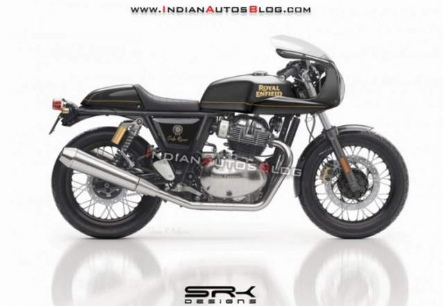 Royal enfield continental gt 650 - cafe racer edition concept chính thức xuất hiện - 3