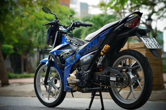 Satria 150 dọn full option với hàng loạt đồ chơi chất lượng - 5